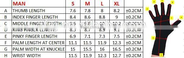 fashion cool fingerless wholesale men dance sequin gloves