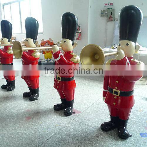 Christmas lifesize guard decoration Christmas nutcracker style decoration