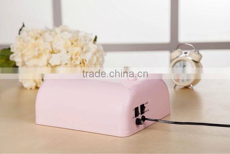 plastic uv lamp electric nail polish dryer with battery