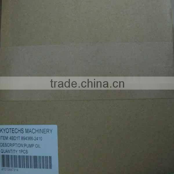 oil pump FOR 4BD1T 894366-2410 8-94366241-0