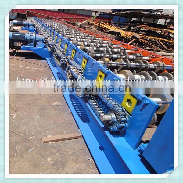 0.8 - 1.5mm Steel Deck Roll Forming Machine For Floor Decking Sheets