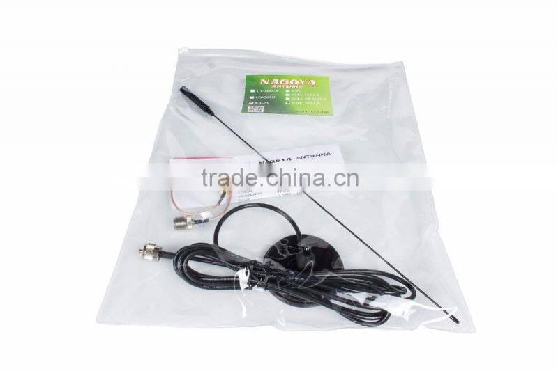 NA-771,UT-72 Radio Antenna SMA Female Coil 19" Magnetic Mount VHF UHF 144/430Mhz,UT-72