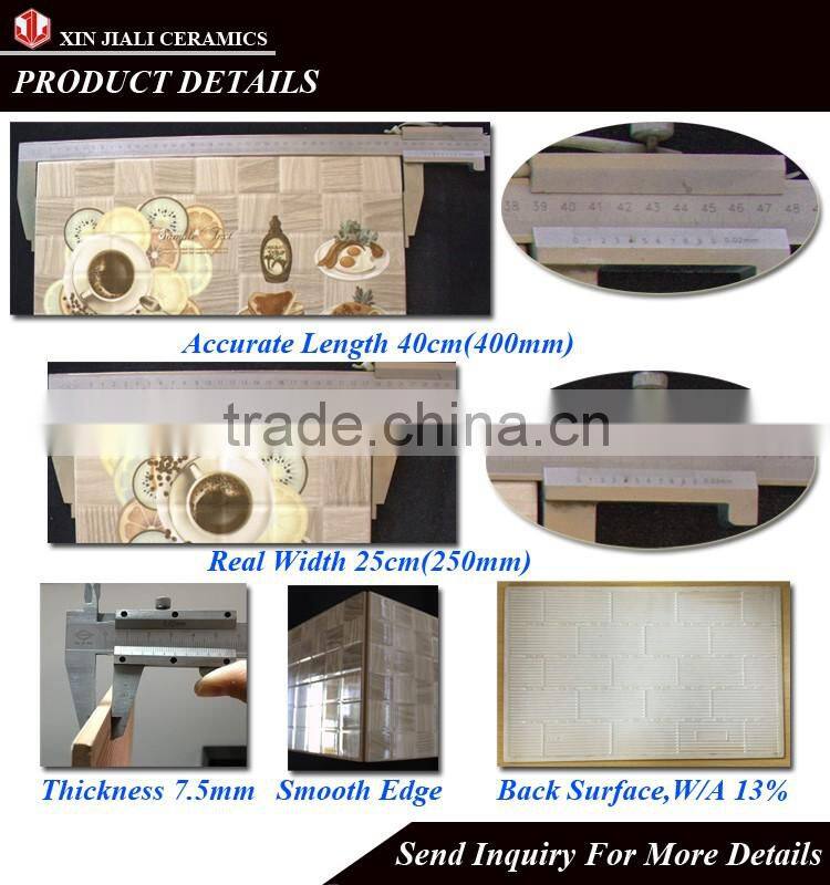 250x400mm WT0029 New Design Kitchen Wall Tiles Malaysia