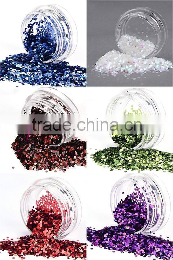 Laser nail art glitter/nail art decoration