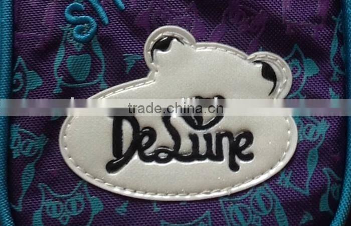 3D owl print school backpack girls beautiful school bags for kids