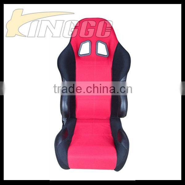 2016 Factory Price Red Cloth Adjustable Racing Car Seat