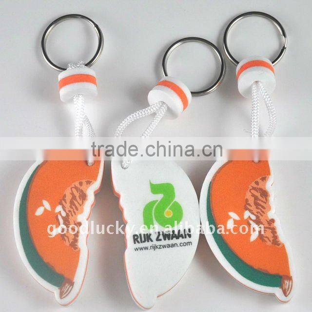 Banana Shape promotion gift EVA key chain