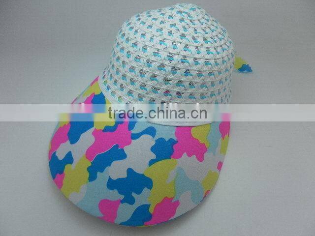 Professional manufacturer Discount top grade straw hat sun visors
