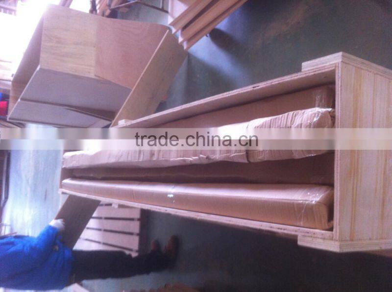 American style mahogany solid wood entrance door for villa