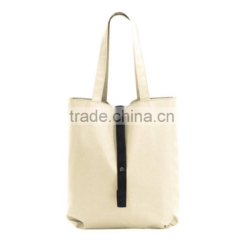 Latest high quality fashionable cheap polyester folding tote shopping bag GW833