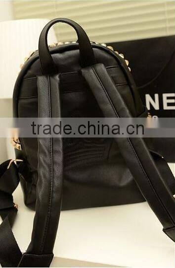 Girls PU Stud Backpack Girls Fashion Backpack Bag