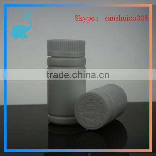 ISO8317 certificate Empty Medicine pill Bottle with flip cap
