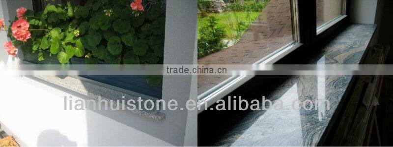 pink exterior window sill stone