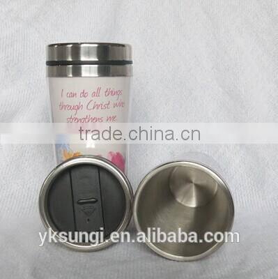 160Z changeable paper travel bottle mug promotion