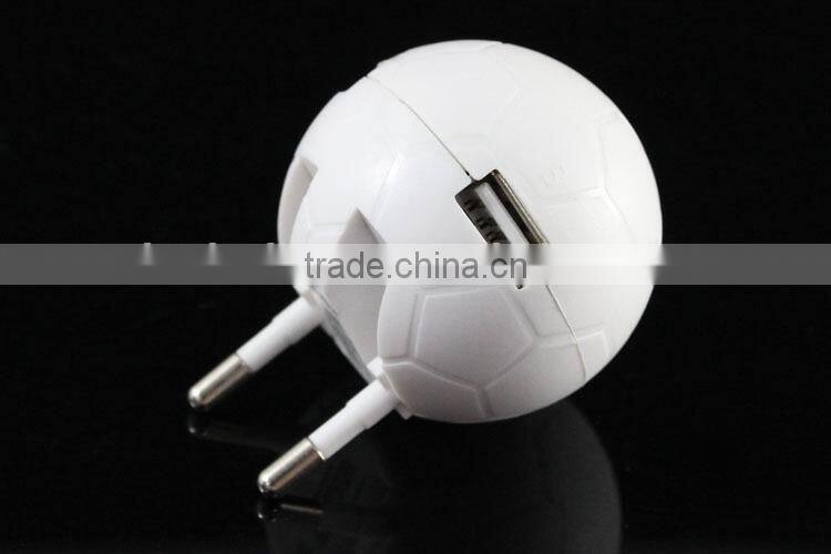 2 in 1 football car charger