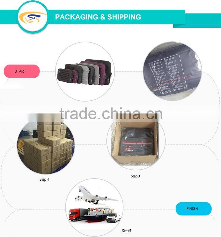 China Manufacturer Cheaper Polyester Laptop Bag With Zipper Main Compartment