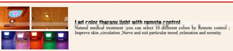 4 person Far Infared Sauna Room Wooden sauna cabin KD-5004D-1