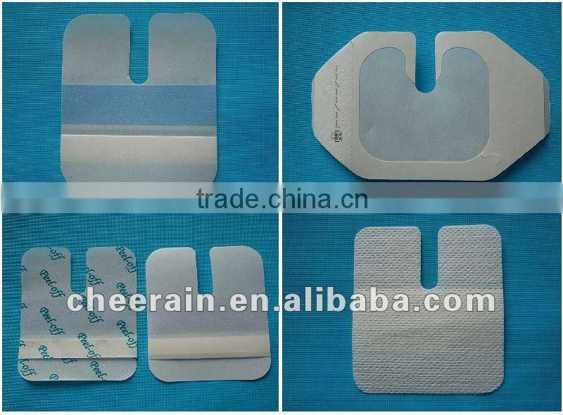 transparent breathable permeable I.V wound dressing