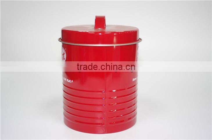 Wholesale food use packaging storage tin box packaging