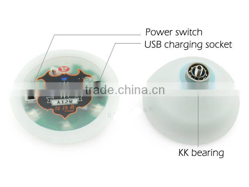 World Yo-Yo Contest Special Ball YJ Patent Design CNC YOYO With Led Light CNC yoyo