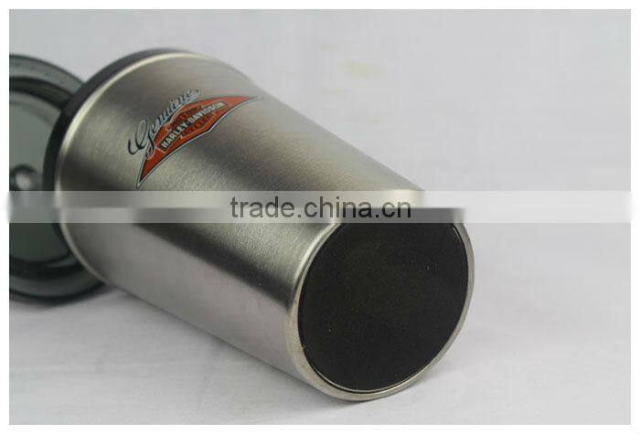 Stainless Coffee Mug with Straw