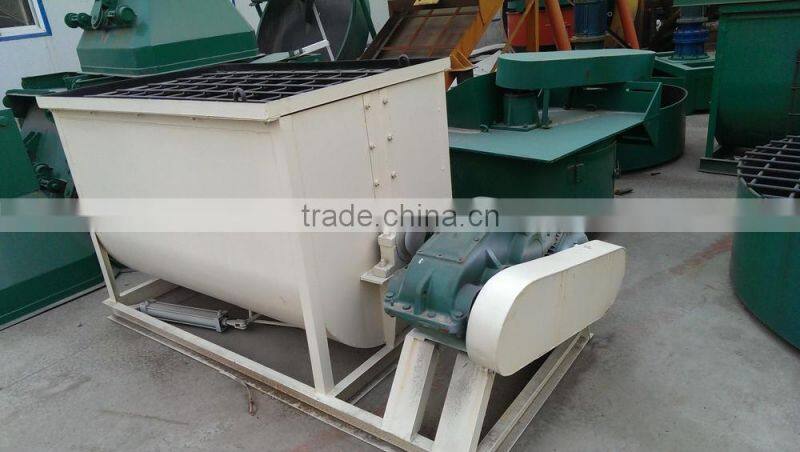 High output Horizontal Fertilizer Mixer,organic fertilizer mixer machine