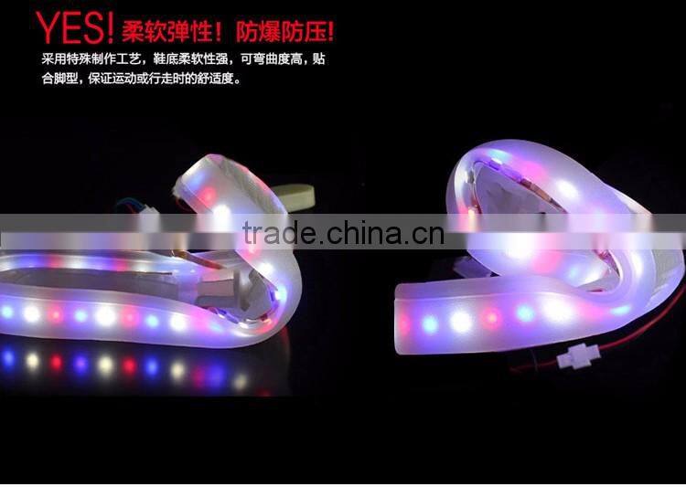 2016 cheap fashinable Kids Led light up luminous casual shoes shcool shoes for boys girls