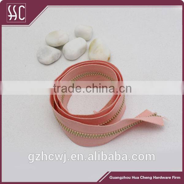 #3 #5 #8 teeth metal brass zips wholesale zips for bags