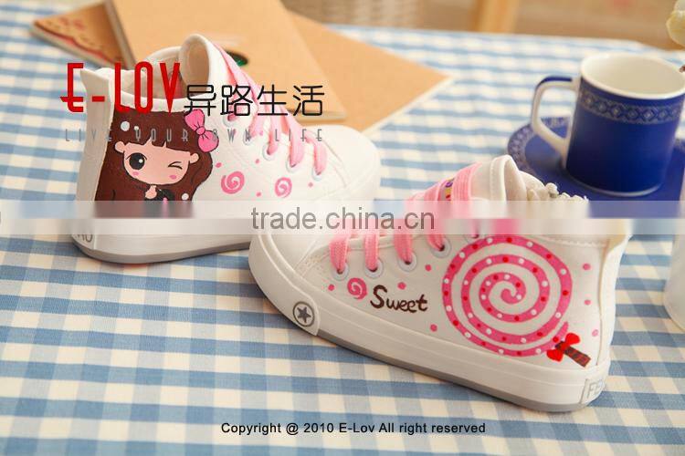 Hot sales high quality custom canvas shoes