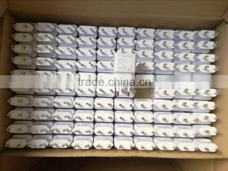 Mini EU/US Plug Home Travel Dual Port AC USB Wall Charger for iPhone for Samsung