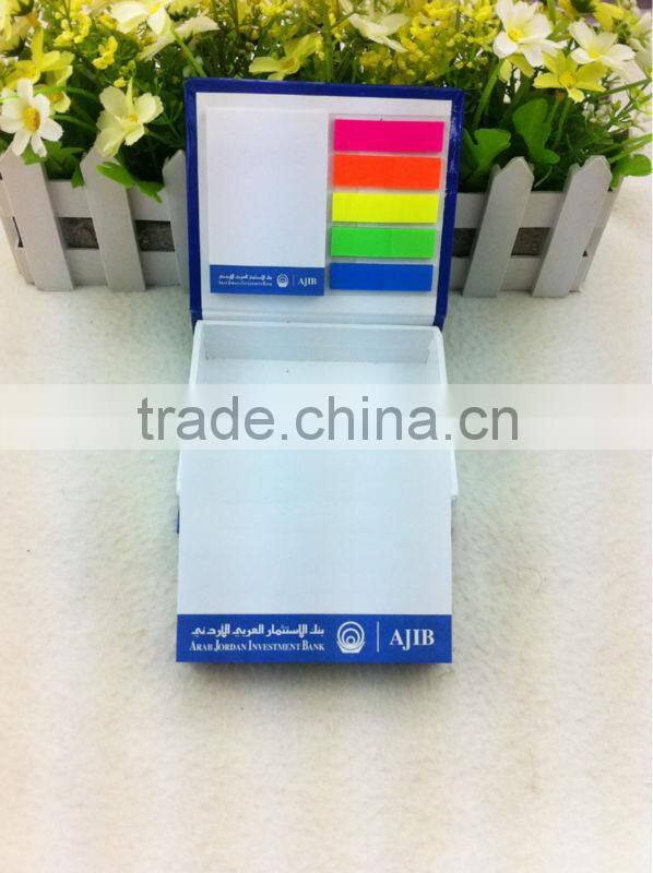 sticky notes memo block PET with paper box for promotional gift