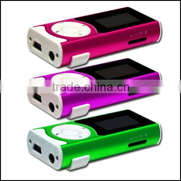Factory Price video convert mp3 with two-color LCM display