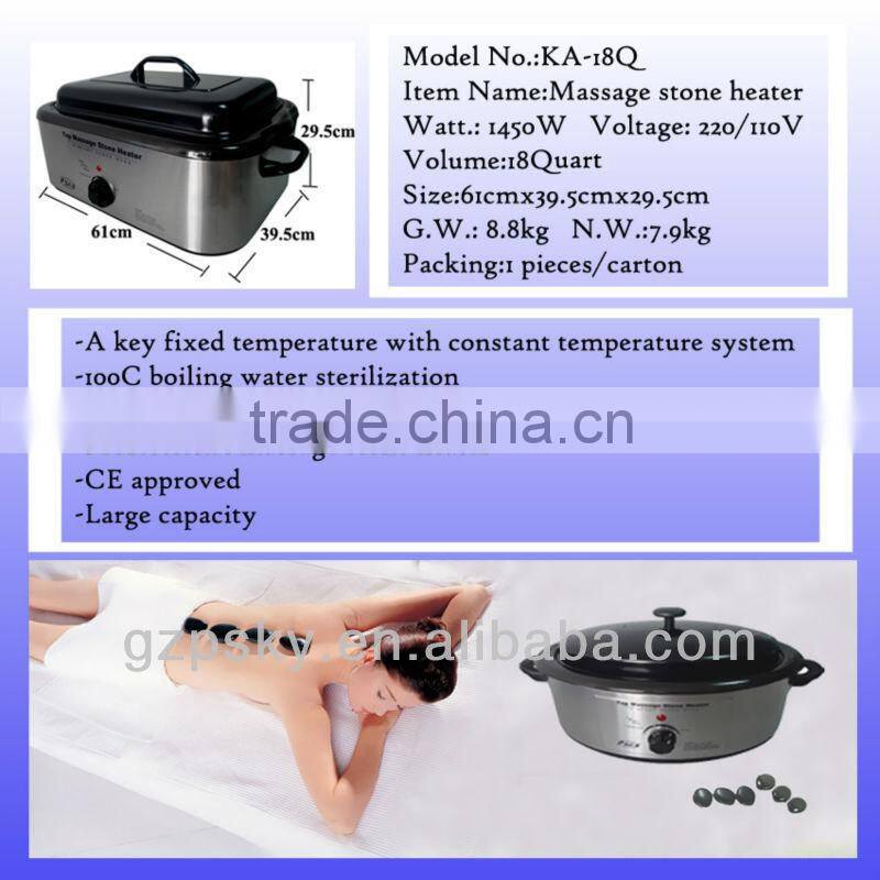 Massage Pebble Hot Stone Sets/ Massage Energy Stone Heater