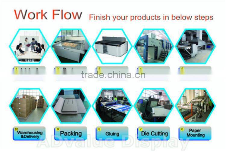 Factory OEM CUSTOM Cardboard Pallet Display free standing rack for Toothbrush toothpaste POP Sales