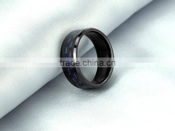 KSTONE Men's Jewelry fashion jewelry High Quality Black Ceramic Ring