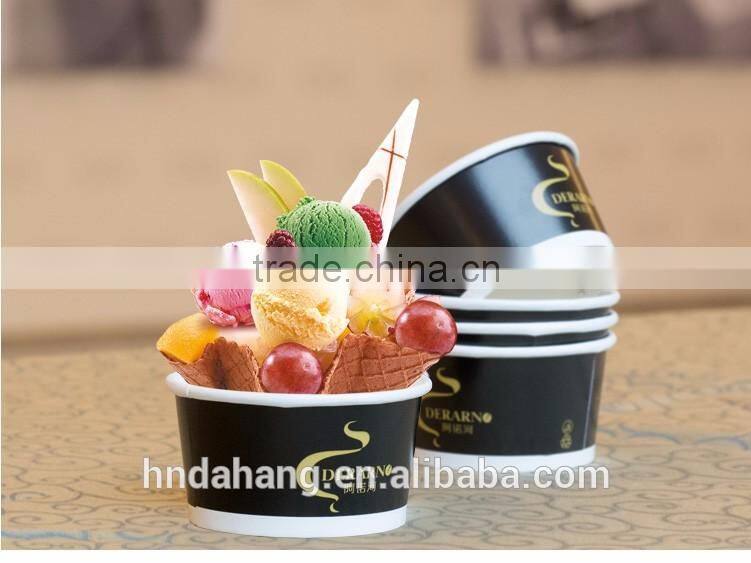 Wholesale Food grade disposable personalized ice cream paper cup