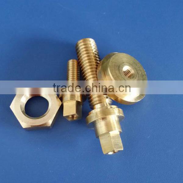 oem high quality brass knurled head screw made in china