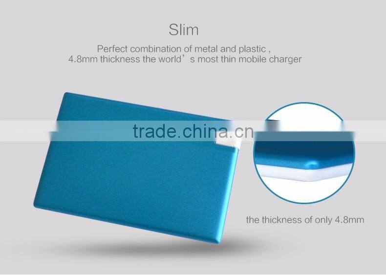 slim power bank 1500mAh