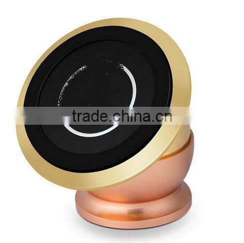 top selling 360 degree rotation adjustable magnetic air vent mount holder for car