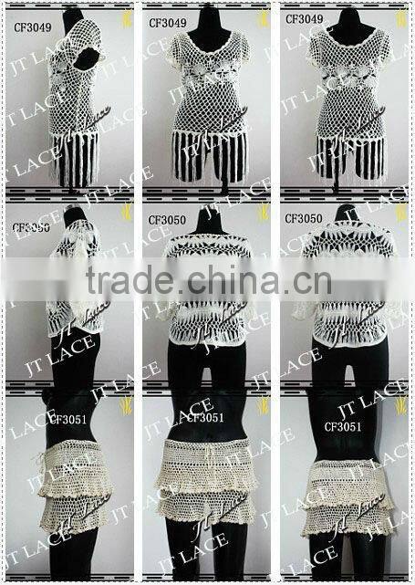 100% cotton lace sleeveless shirt ,lady blouse lace cotton shirt wholesaler .