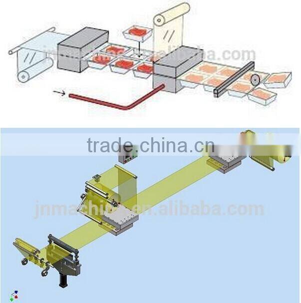 Low Cost Rotary Bag Food Vacuum Packing Machine