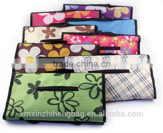 Portable Folding Shopping Bag With Wheels