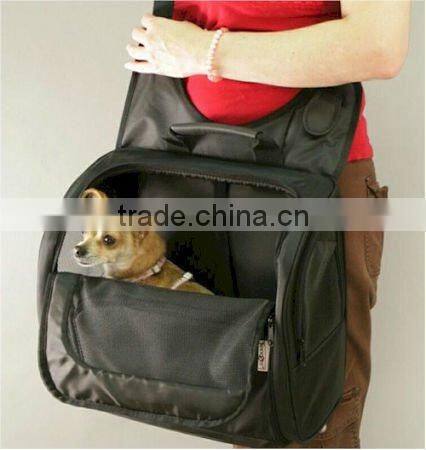 Nylon high quality messenger pet carrier/Dog carrier
