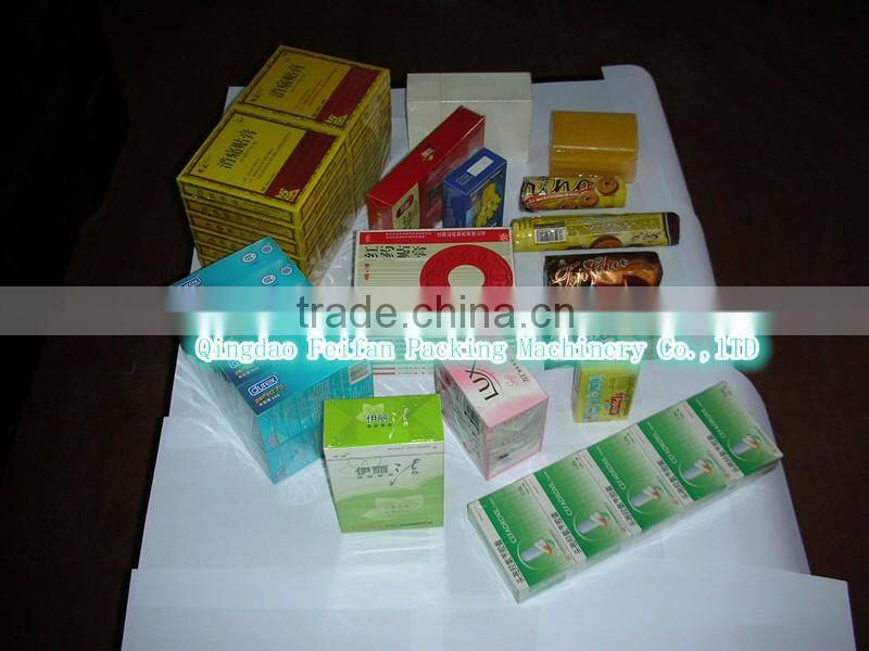 FFT Type Cosmetics Box Cellophane Packing Machine