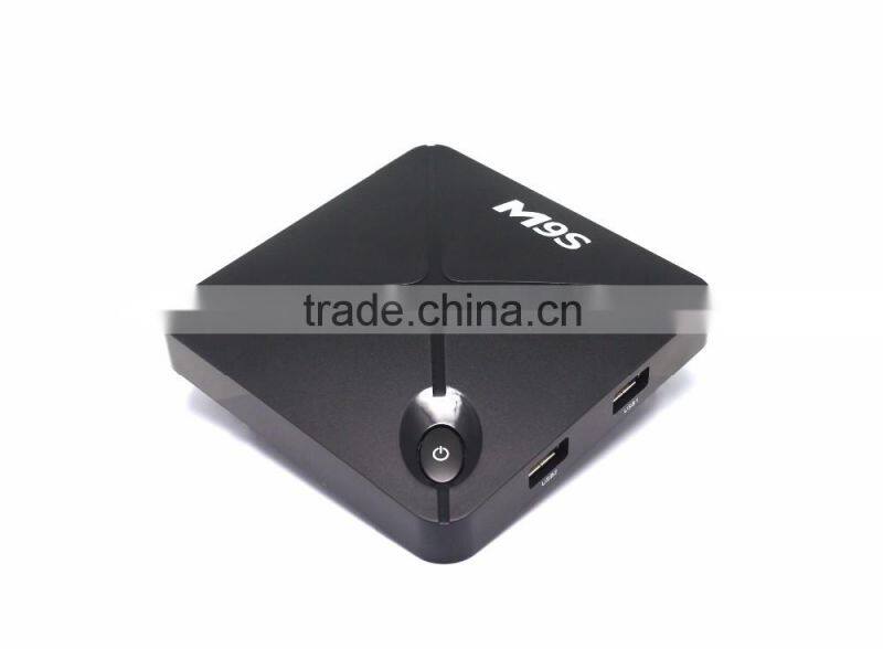 2GB RAM and 8GB ROM M9s android tv box amlogic s812 m9s octa core android4.4 kodi 16.0