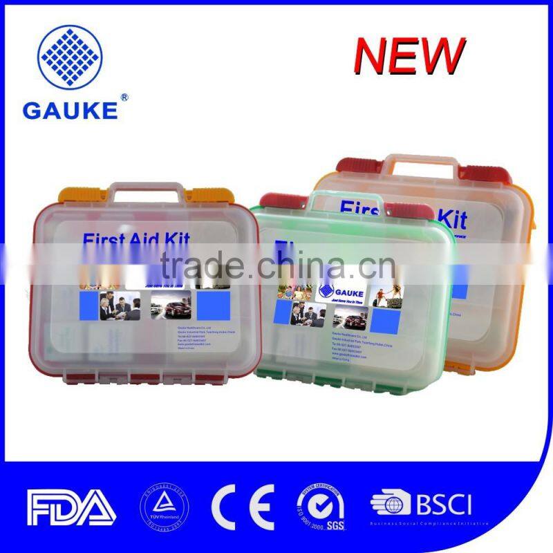CE FDA variety sizes PP plastic empty first aid box, frist aid kit