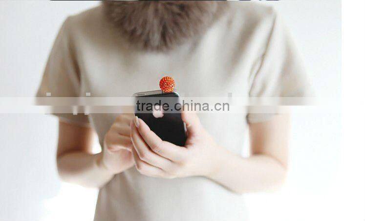 shinning diamond cell phone plug