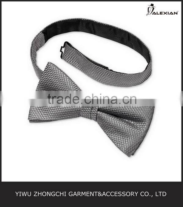 dark gray pre tie bow tie