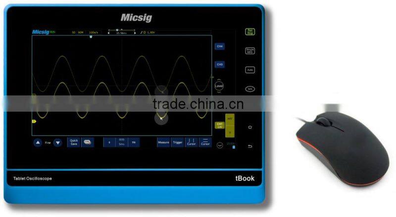 Shenzhen low price digital tablet oscilloscope 150MHz bandwidth DSO oscilloscope