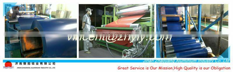 supply hight quality color aluminum coil stock in low aluminum coil price with thickness 0.3mm 0.4mm 0.5mm & width 1000mm 1500mm